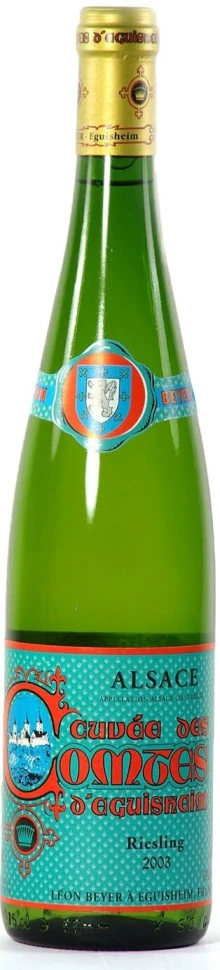 Вино Leon Beyer, Riesling Cuvee des Comtes d'Eguisheim, 2003