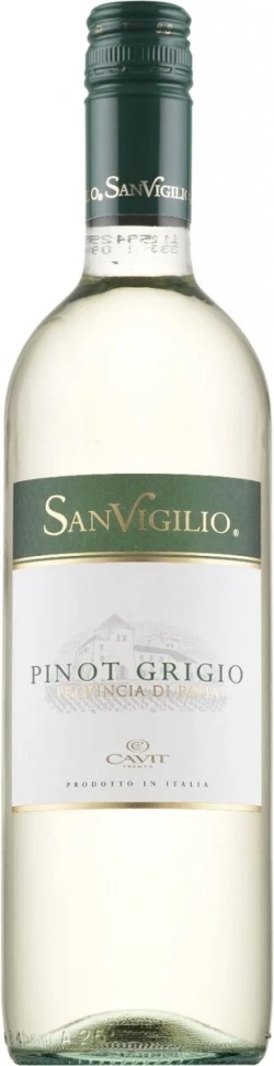 Вино Sanvigilio Pinot Grigio, Provincia di Pavia IGT, 2017