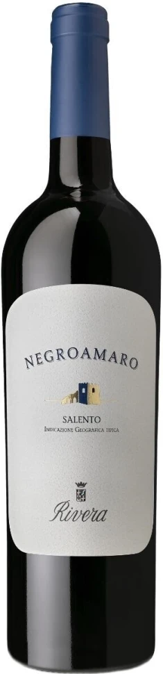 Вино Rivera, Negroamaro, Salento IGT, 2021