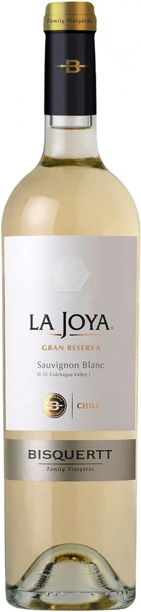 Вино Bisquertt, La Joya Gran Reserva, Sauvignon Blanc, Colchagua Valley DO, 2019