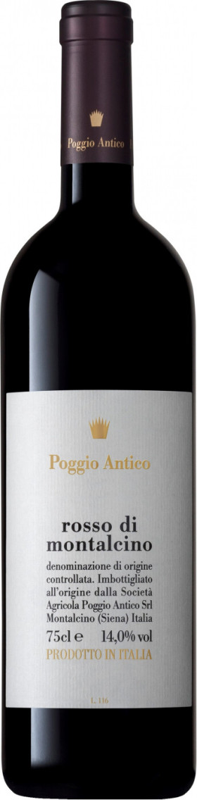 Вино Poggio Antico Rosso di Montalcino DOC 2018