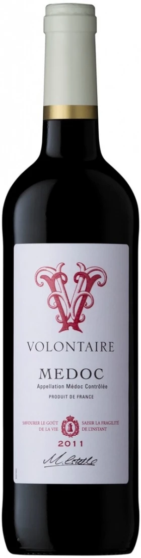 Вино "Volontaire", Medoc AOC, 2011