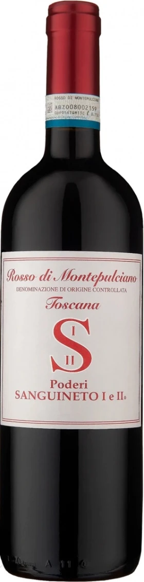 Вино Poderi Sanguineto I e II, Rosso di Montepulciano DOC, 2021