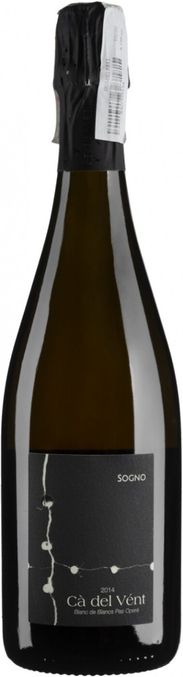 Игристое вино Ca Del Vent Sogno Blanc de Blancs Pas Opere 2014