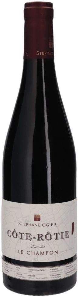 Вино Stephane Ogier, Cote-Rotie "Le Champon" AOC, 2018
