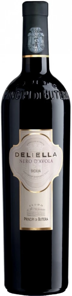 Вино Principi di Butera, Deliella Nero d'Avola, Sicilia IGT, 2012