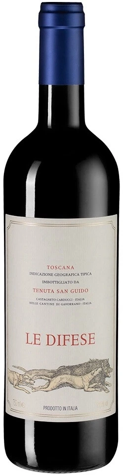 Вино Tenuta San Guido, Le Difese IGT, 2019