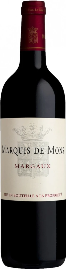 Вино Marquis de Mons, Margaux AOC, 2018