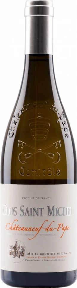 Вино Clos Saint Michel Chateauneuf-du-Pape AOC Blanc, 2022