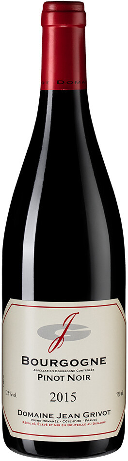 Вино Domaine Jean Grivot Bourgogne Pinot Noir AOC 2015