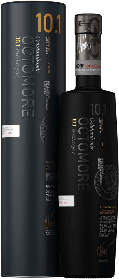 Виски Bruichladdich Octomore 10 1 Diagolos in tube 700 мл