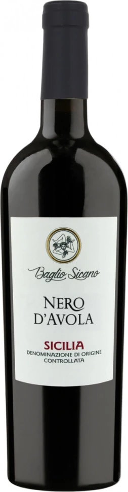 Вино Baglio Sicano Nero d'Avola, Sicilia DOC, 2022