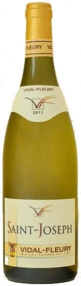 Вино Vidal Fleury, Saint Joseph AOC Blanc, 2011