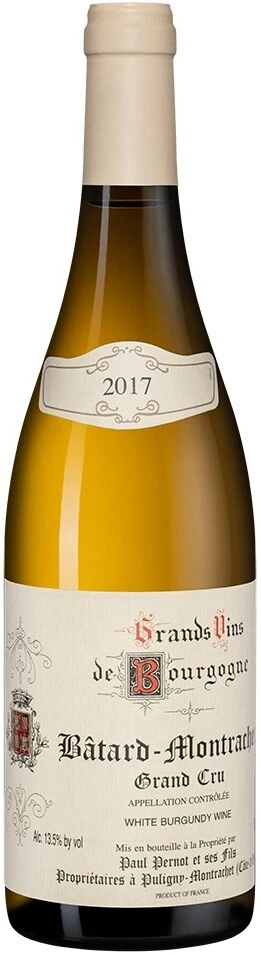 Вино Domaine Paul Pernot &amp; Fils, Batard-Montrachet Grand Cru AOC, 2017