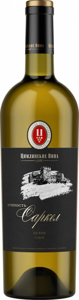 Вино "Крепость Саркел" Белое Сухое