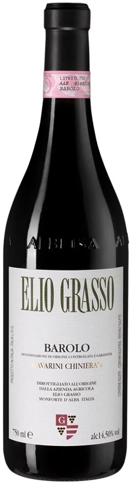 Вино Elio Grasso, Barolo Gavarini Chiniera DOCG, 2020