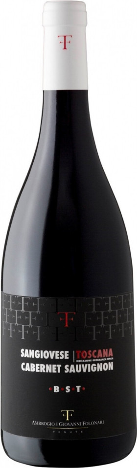 Вино BST Sangiovese Cabernet Sauvignon Toscana IGT 2017
