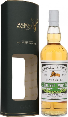Виски Smith s Glenlivet 15 years old gift box 700 мл