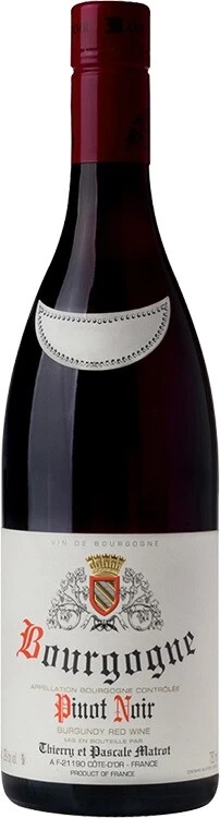 Вино Domaine Thierry et Pascale Matrot, Bourgogne Pinot Noir AOC, 2016