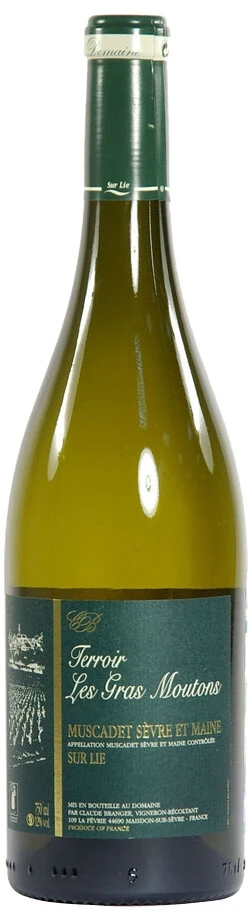 Вино Domaine La Haute Fevrie, "Les Gras Moutons" Sur Lie, Muscadet Sevre Et Maine AOC, 2011