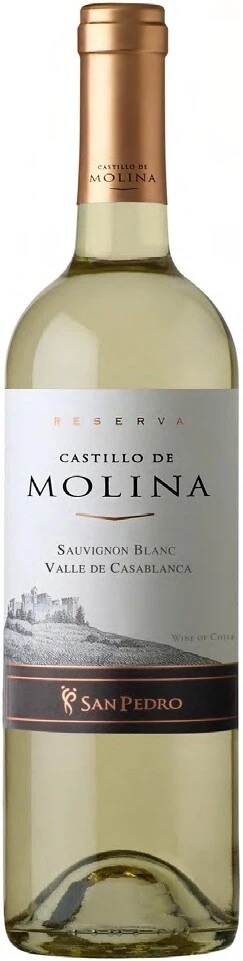 Вино Castillo de Molina Sauvignon Blanc Reserva, Valle de Casablanca, 2014