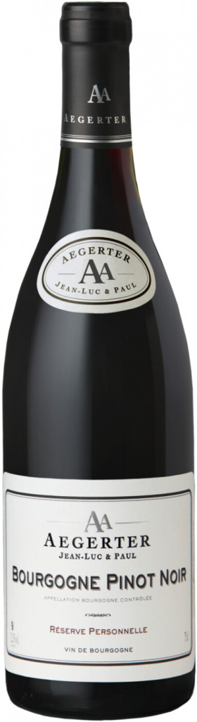 Вино Aegerter Reserve Personnelle Bourgogne AOC Pinot Noir 2021