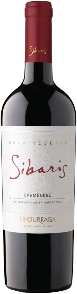 Вино Undurraga Sibaris Carmenere Gran Reserva Valle de Colchagua DO 2020