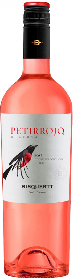 Вино Bisquertt Petirrojo Reserva Rose Colchagua Valley DO 2021