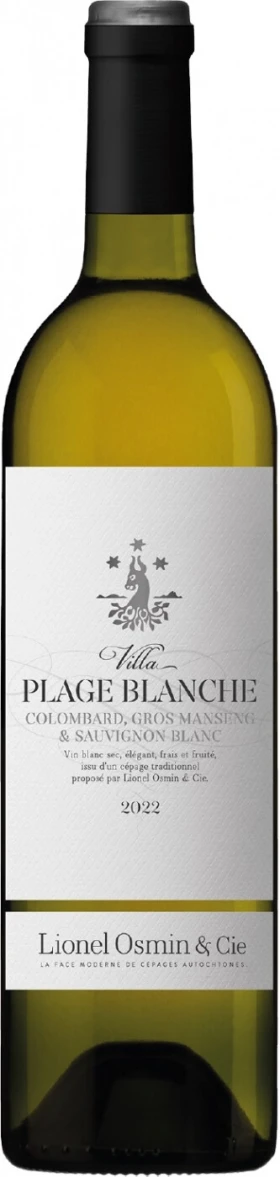 Вино Lionel Osmin &amp; Cie, Villa Plage Blanche, Cotes de Gascogne IGP, 2022