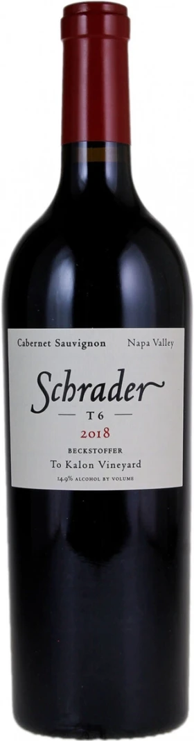 Вино Schrader, T6 Cabernet Sauvignon, 2018