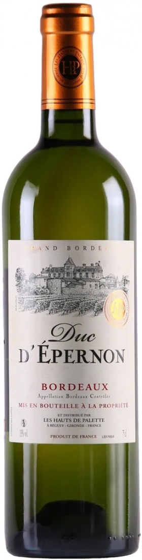 Вино "Duc d'Epernon" Blanc, Bordeaux AOC