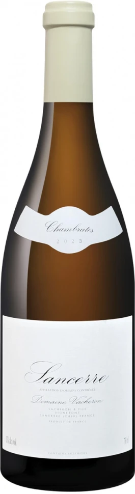Вино Domaine Vacheron & Fils, Sancerre Chambrates AOC, 2023