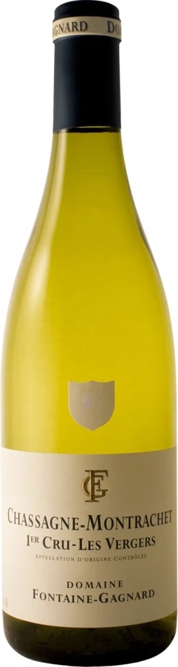 Вино Domaine Fontaine Gagnard, Chassagne Montrachet 1er Cru AOC, Les Vergers, Blanc, 2008