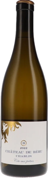 Вино Chateau de Beru, Chablis Cote aux Pretres AOC, 2022