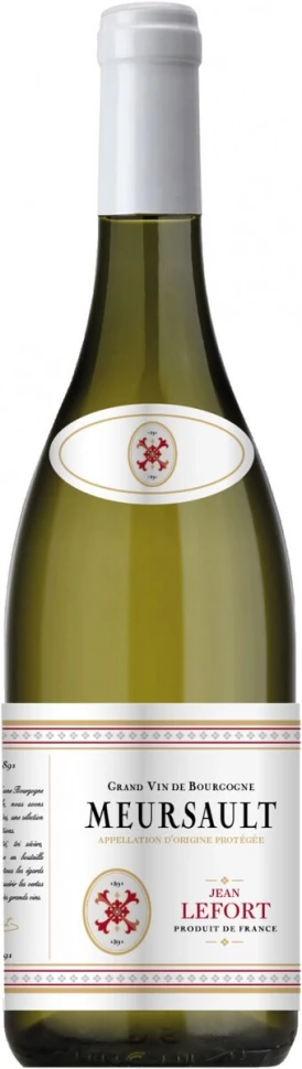 Вино Jean Lefort, Meursault AOP, 2016