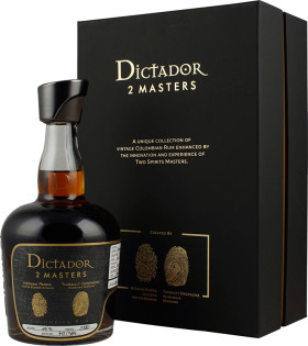 Ром Dictador 2 Masters Chateau d Arche 1980 gift box 0.7 л