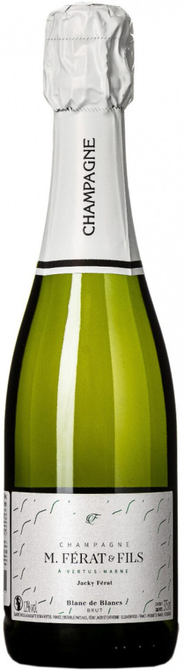Шампанское Champagne M Ferat & Fils Brut Blanc de Blancs Premier Cru 2016 375 мл