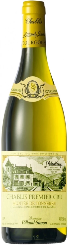 Вино Billaud-Simon, Chablis Premier Cru Montee De Tonnerre, 2011