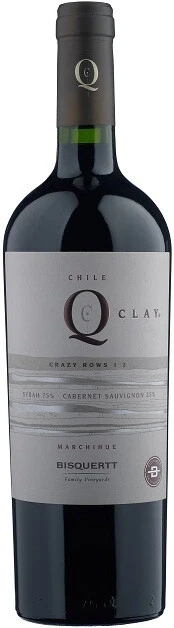 Вино Bisquertt, QClay Crazy Rows 1-2, Colchagua Valley DO, 2009