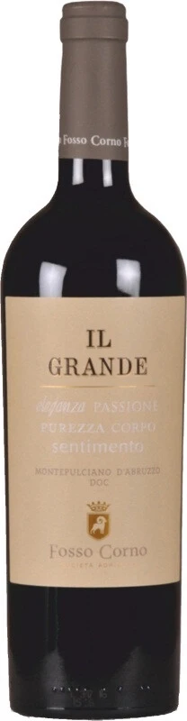 Вино Fosso Corno, Il Grande Montepulciano d'Abruzzo DOC