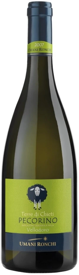 Вино Umani Ronchi, Vellodoro Pecorino, Terre di Chieti IGT, 2019