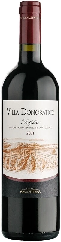 Вино Argentiera, Villa Donoratico, 2011, 375 мл
