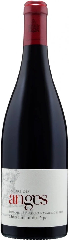 Вино Domaine Usseglio Raymond &amp; Fils, La Part des Anges, Chateauneuf du Pape AOC, 2012