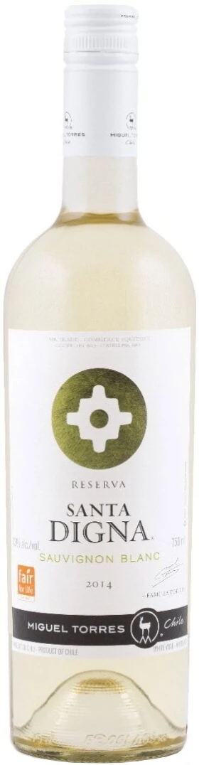 Вино Torres, Santa Digna Sauvignon Blanc, 2014