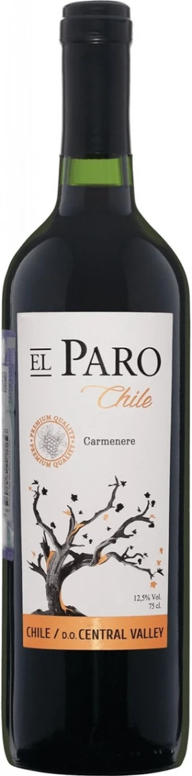 Вино Vina Carta Vieja, El Paro Carmenere, Central Valley DO