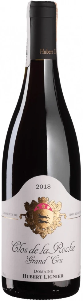 Вино Hubert Lignier, Clos de la Roche Grand Cru, 2018
