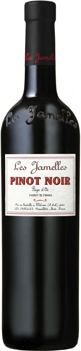 Вино Les Jamelles, Pinot Noir, Pays d'Oc IGP, 2018