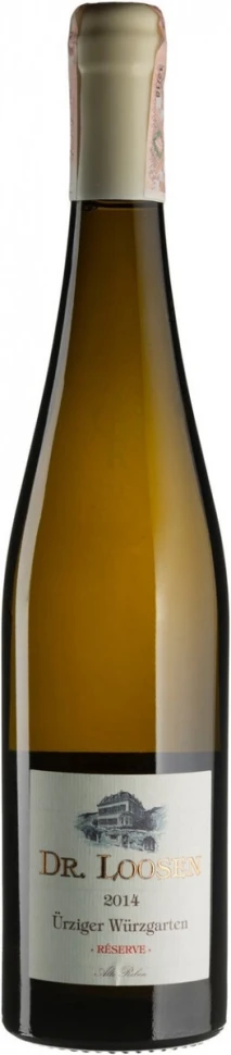 Вино Dr. Loosen, Riesling Urziger Wurzgarten Trocken GG Alte Reben Reserve, 2014