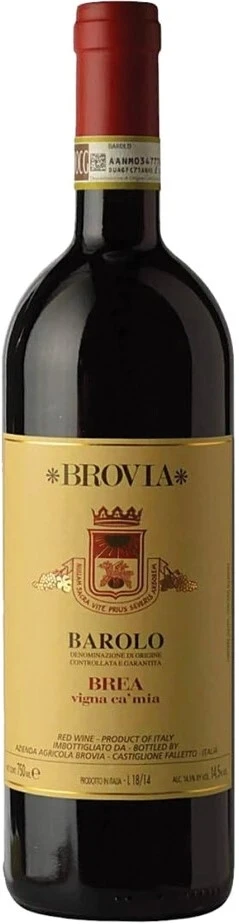 Вино Brovia, Brea Vigna Ca'Mia Barolo DOCG, 2020