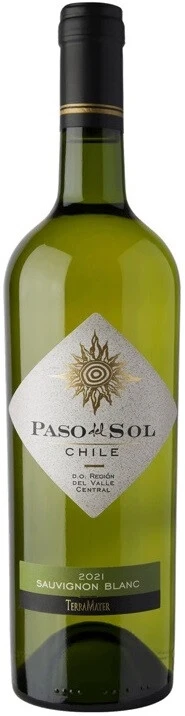 Вино TerraMater, Paso Del Sol Sauvignon Blanc, 2021